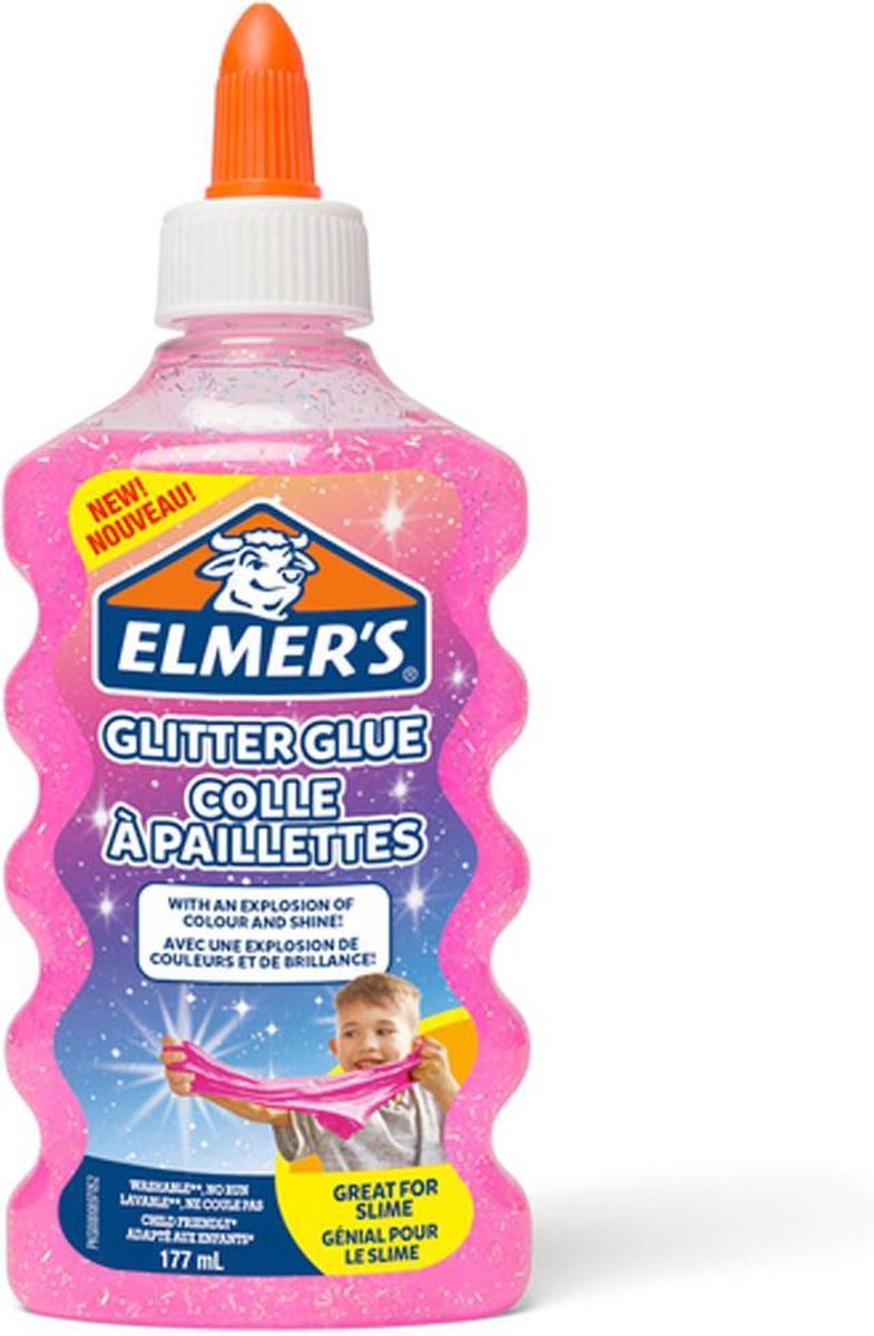 Elmer’s Roze Glitter Glue – 177 ml